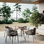 صندلی فلزی رستورانی مدل جولیا