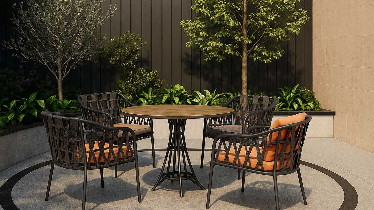 اواع صندلی فلزی رستورانی